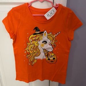 Children’s Place Halloween Unicorn Shirt 7/8